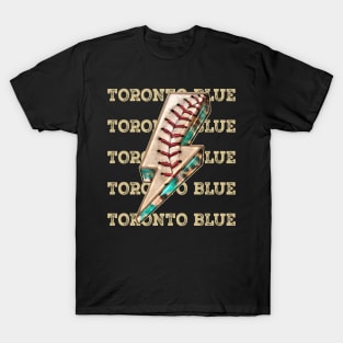 Aesthetic Design Toronto Gifts Vintage Styles Baseball T-Shirt